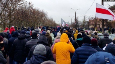 Протести у Білорусі. У Мінські затримали понад 300 протестувальників