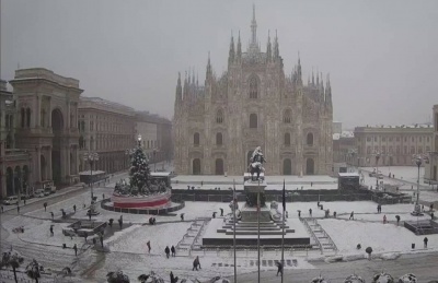 Італію засипало снігом: буковинці у соцмережах діляться фото