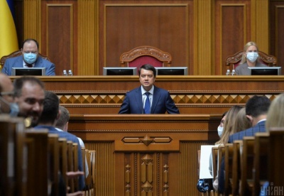"Поліція не має права": Разумков пояснив, чому депутатів не штрафують за відсутність масок