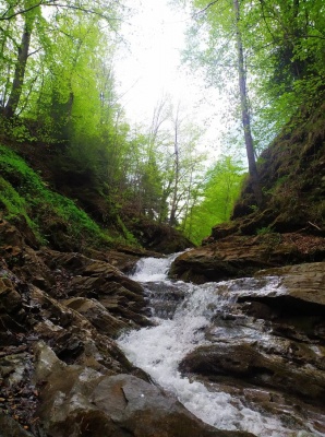 «Неймовірна краса!»: чернівчанка сфотографувала замерзлі Смугарські водоспади - фото, відео