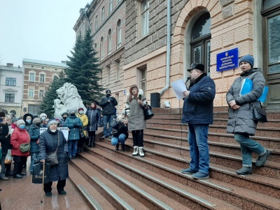 Пікет під ОДА: що вимагають протестувальники – фото, відео