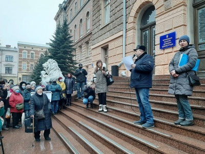 Пікет під ОДА: що вимагають протестувальники – фото, відео