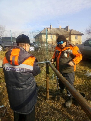 «Чернівцігаз» повністю відновив газопостачання в Оршівцях та П’ядиківцях
