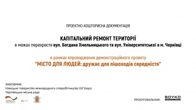 Поблизу ЧНУ замість стихійної парковки буде громадський простір - фото