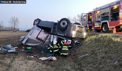 Смертельна ДТП: у Словаччині внаслідок аварії загинув молодий водій фури з України