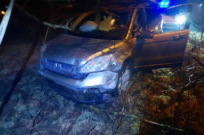 ДТП у Чернівцях: п'яний водій в'їхав в огорожу