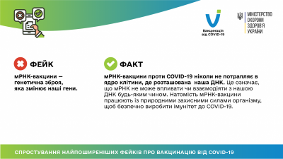 У МОЗ розвінчали фейк щодо вакцин проти COVID-19