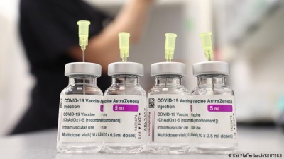 Україна збільшила інтервал між введенням двох доз вакцини AstraZeneca