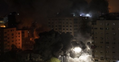 Ізраїль обстріляв багатоповерхівку в Секторі Гази, де були офіси світових ЗМІ
