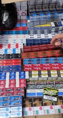 На Калинівському ринку вилучили контрабанду цигарок на 166 тис грн